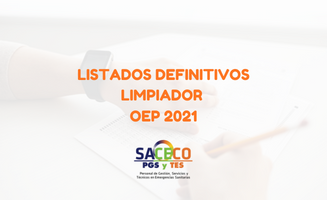 OEP LIMPIADOR/A 2021